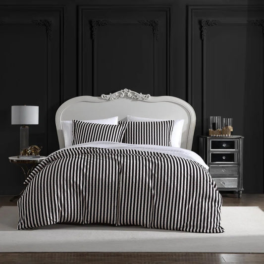 CloudNest Modern Gray Duvet Cover set