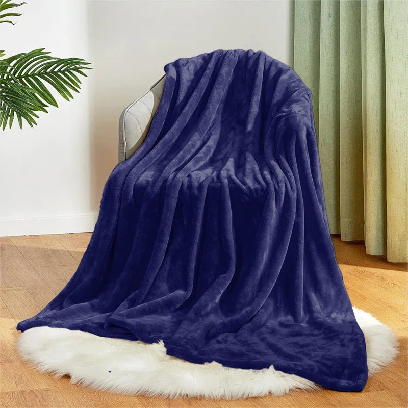 SherpaLoom Two-Tone Cozy Blanket