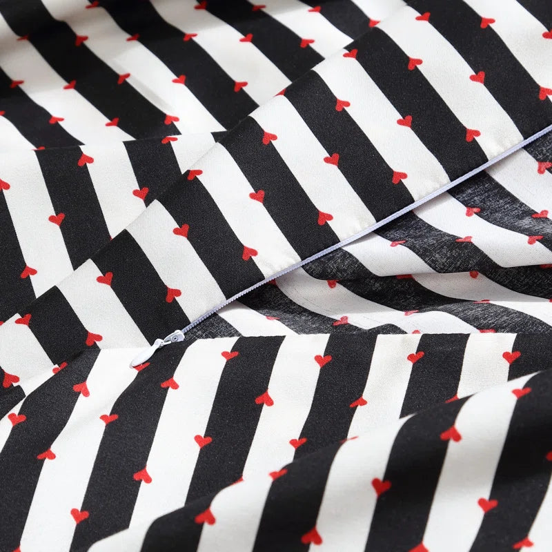 CloudNest Modern Gray Duvet Cover set