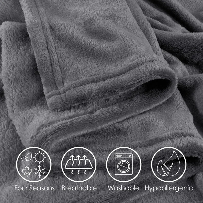 SoftNest Thick Plush Blanket