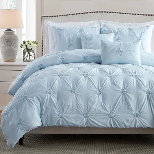 Emery Neutral Modern Comforter 3pc Set