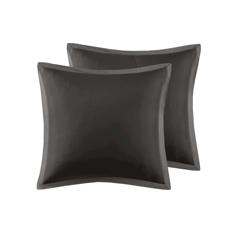 Marlowe Plush Velvet Comforter 8 Piece Embroidered Comforter Set