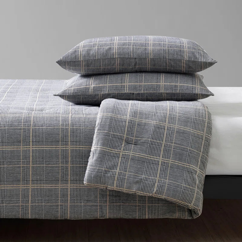 CozyLoom Pinstripe Duvet Set 