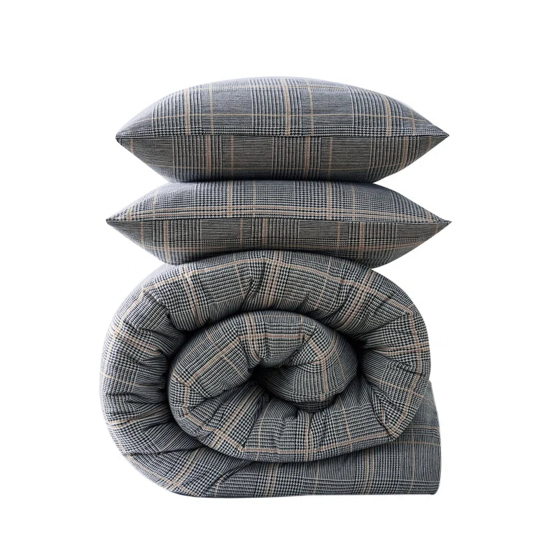 CozyLoom Pinstripe Duvet Set 